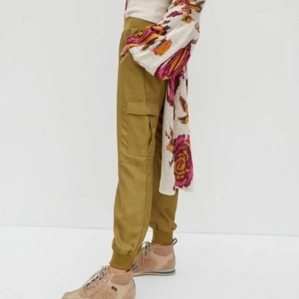 Anthropologie Lukas Cargos Joggers Pants Moss